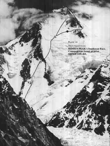 
Hans Kammerlander On Gasherbrum II Summit June 25, 1984 With Gasherbrum I Behind - All Fourteen 8000ers (Reinhold Messner) book
